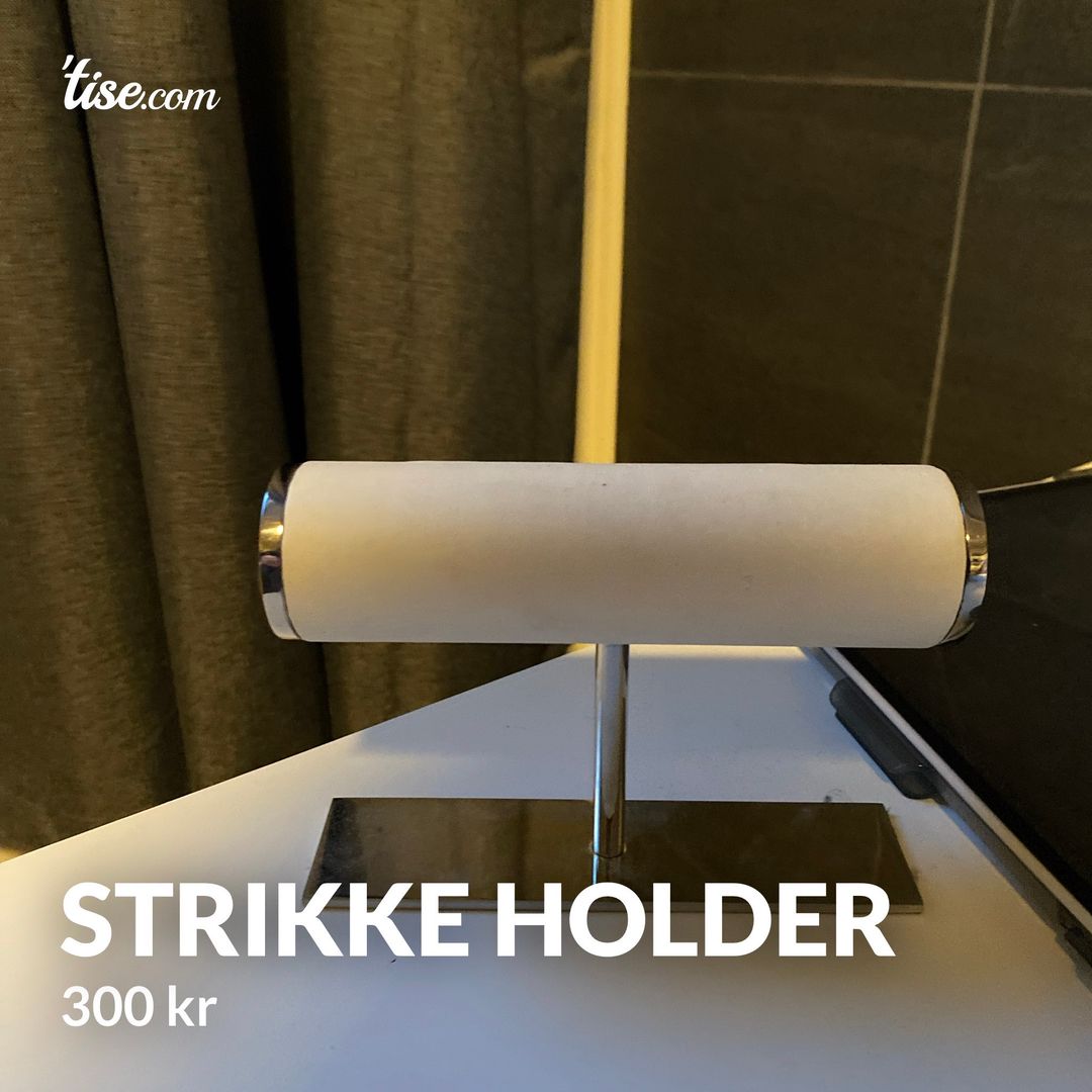 Strikke holder