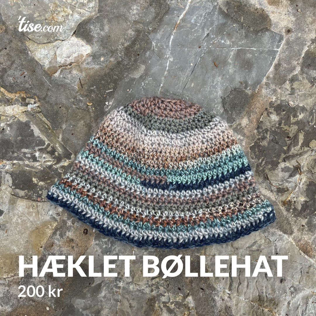 Hæklet bøllehat