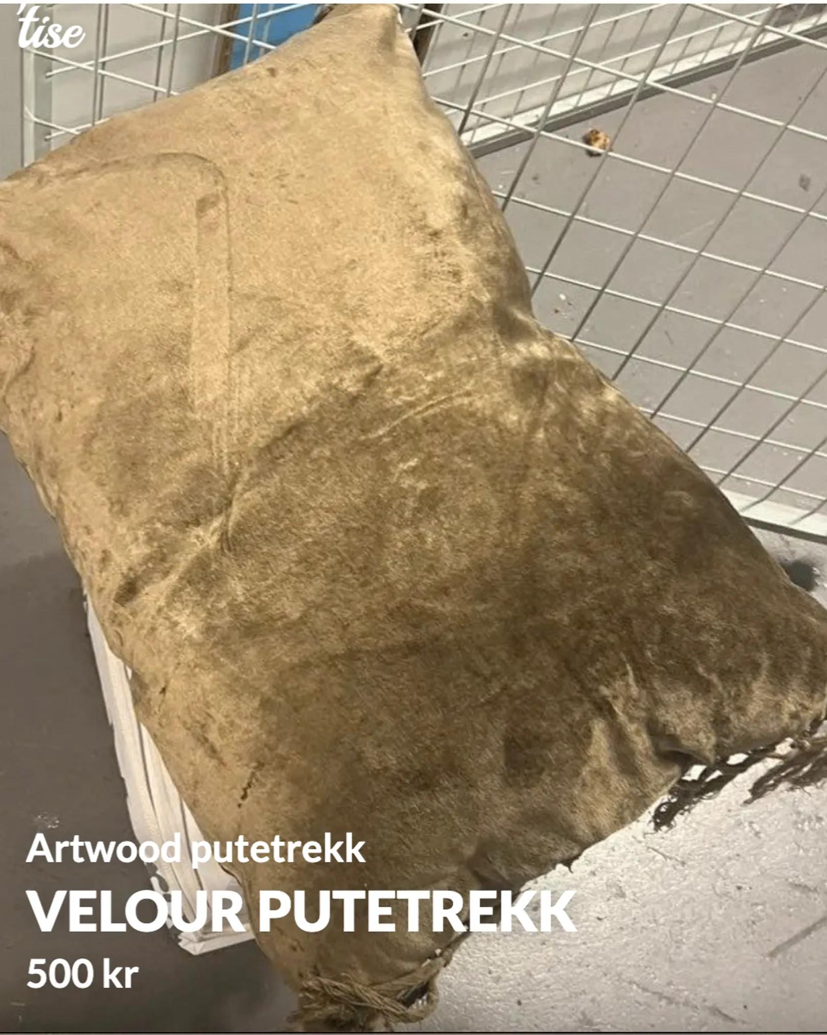 velour pute