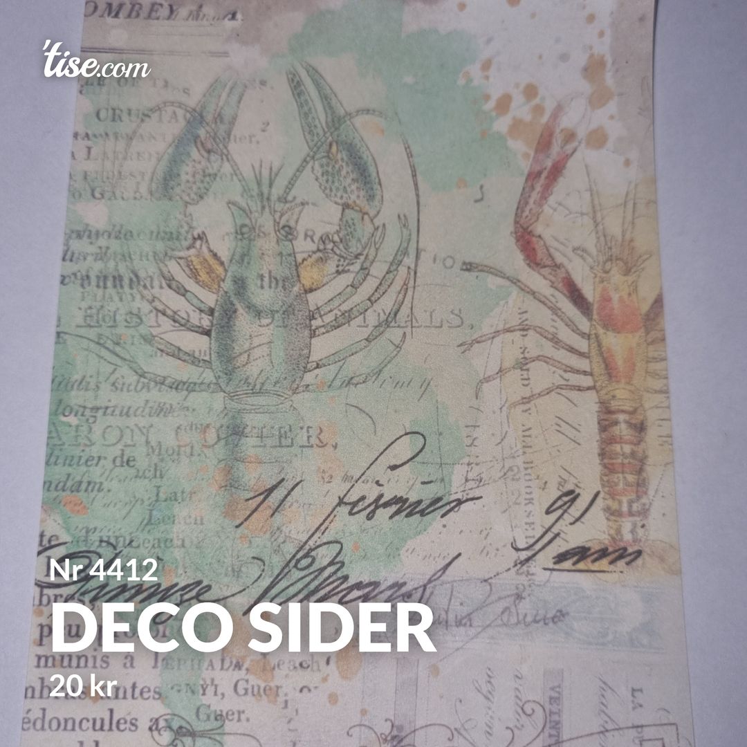 Deco Sider