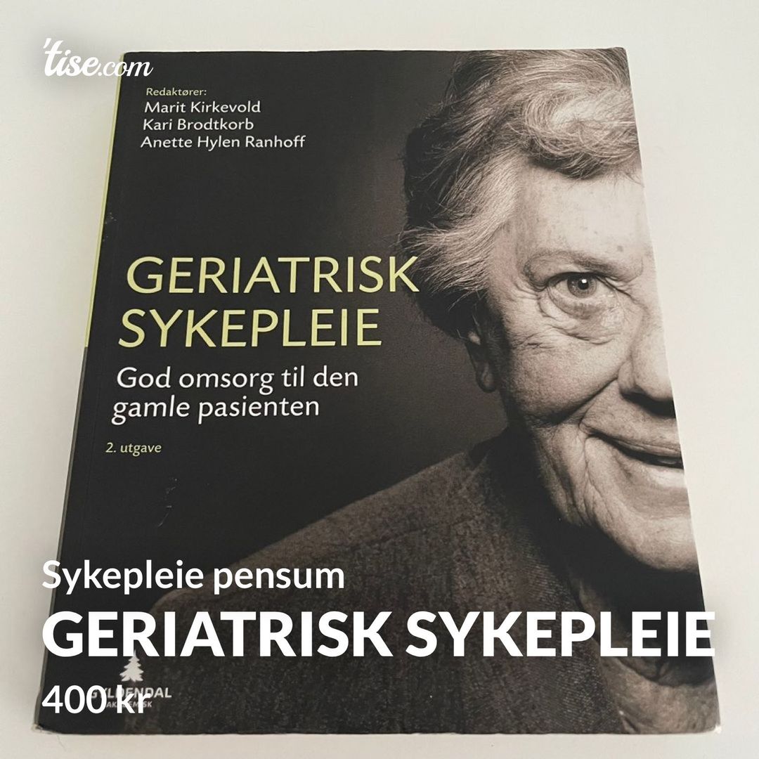 Geriatrisk sykepleie