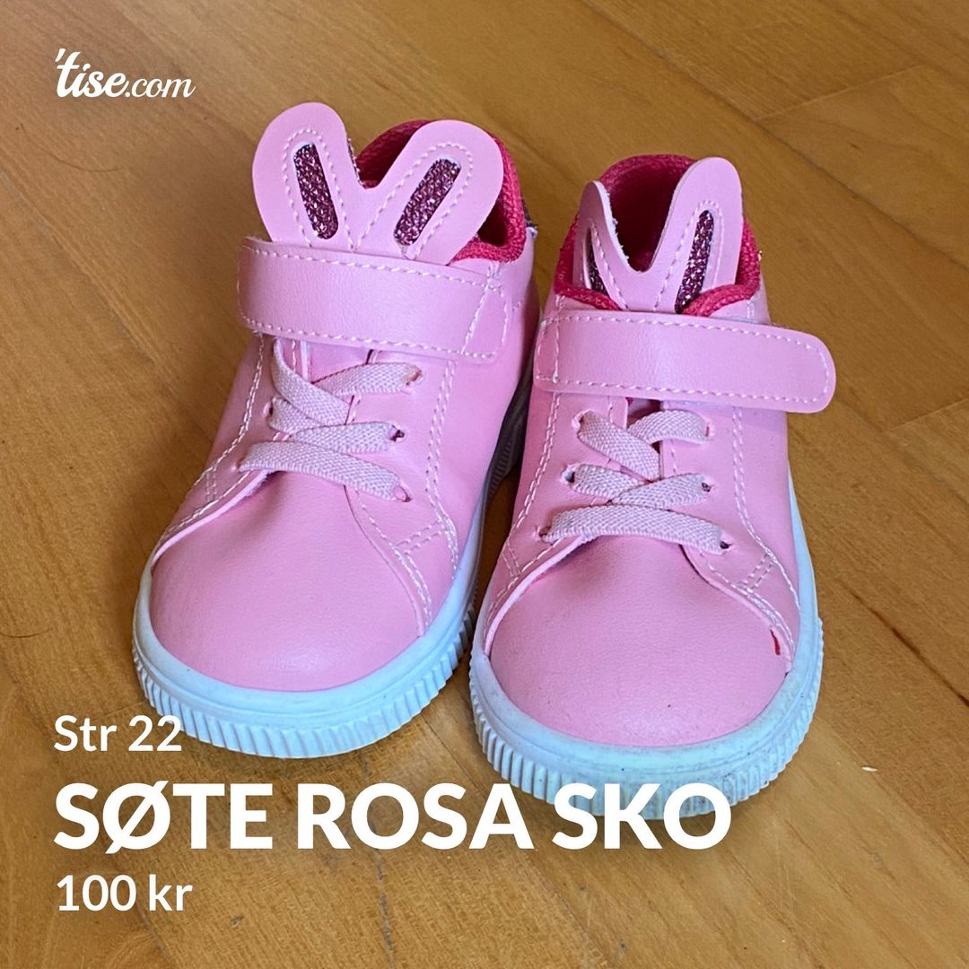 Søte rosa sko