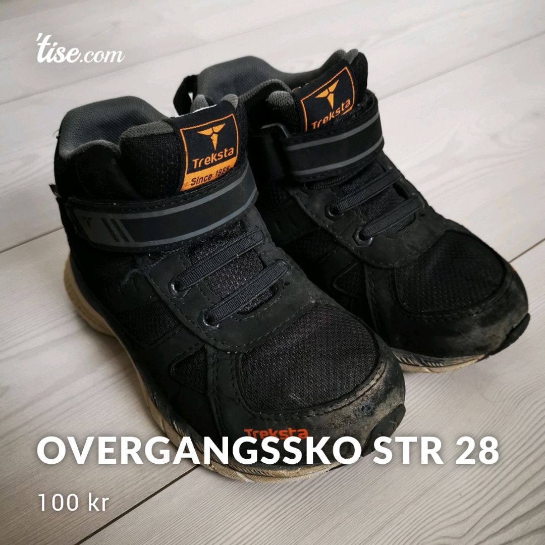 Overgangssko Str 28