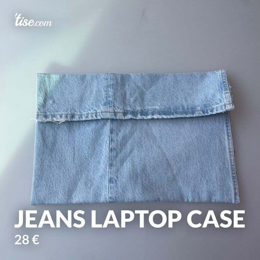 Jeans laptop case