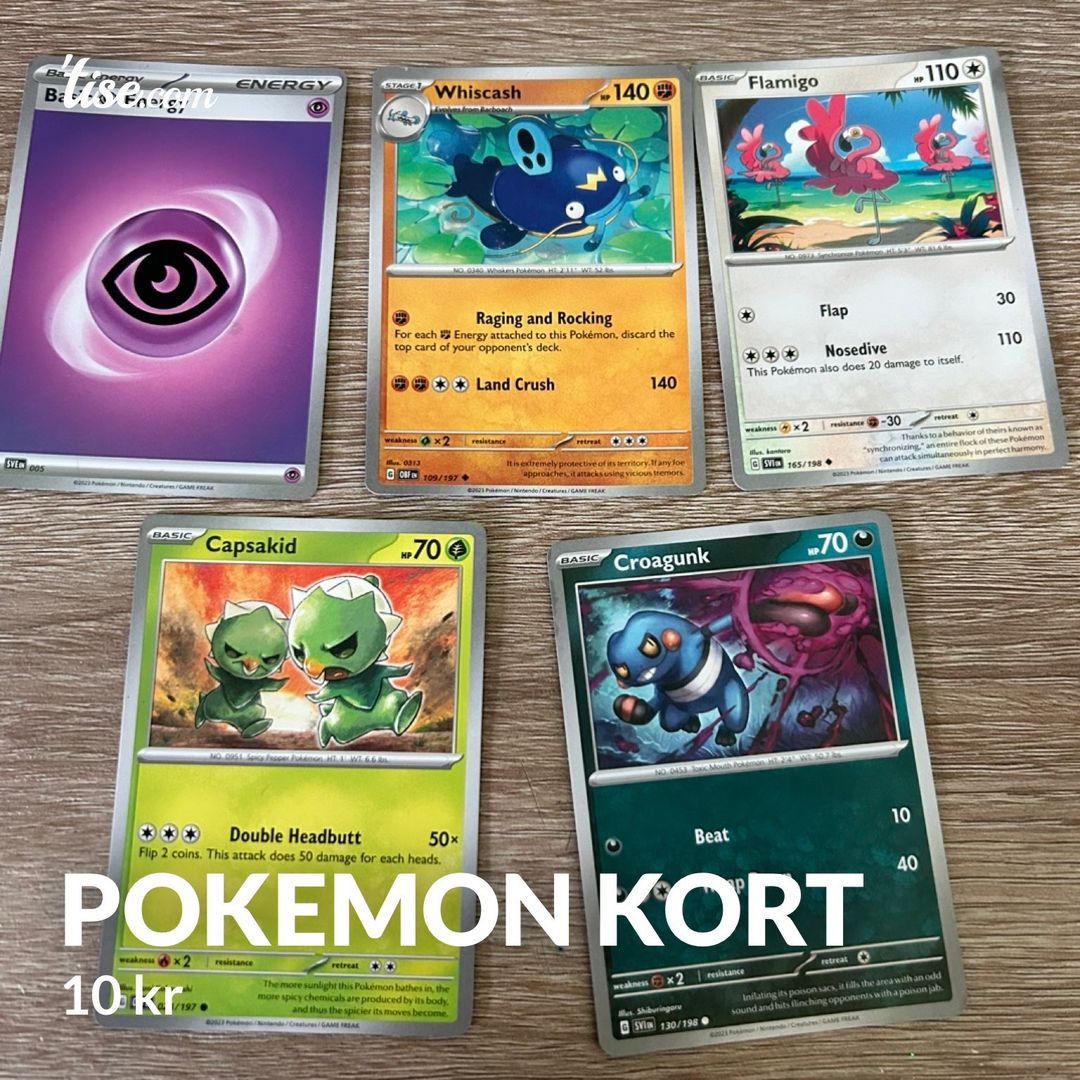 Pokemon kort