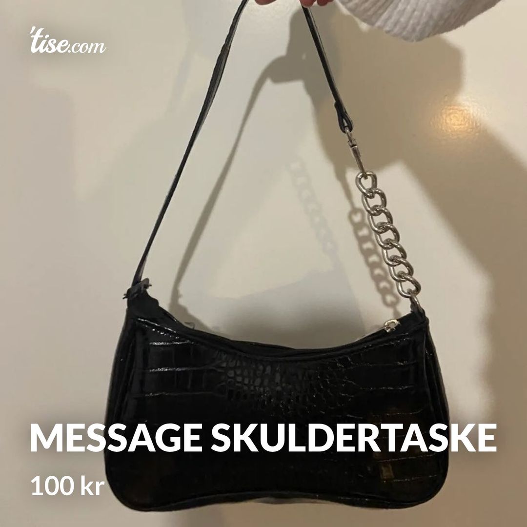 Message skuldertaske