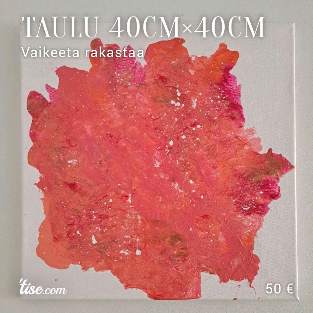 Taulu 40cm×40cm