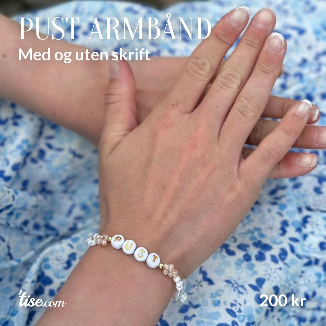 Pust armbånd