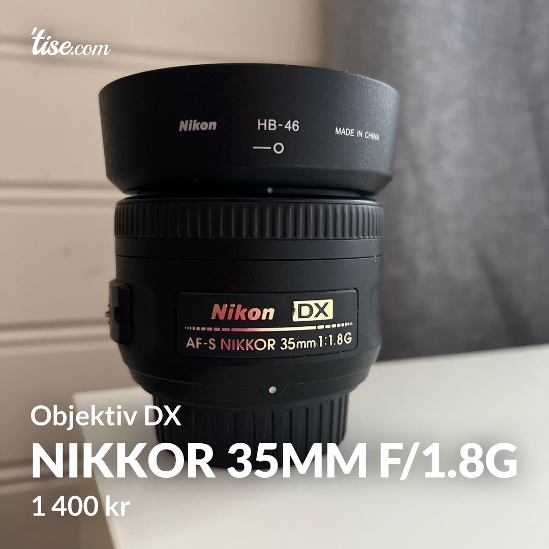 Nikkor 35mm f/18G