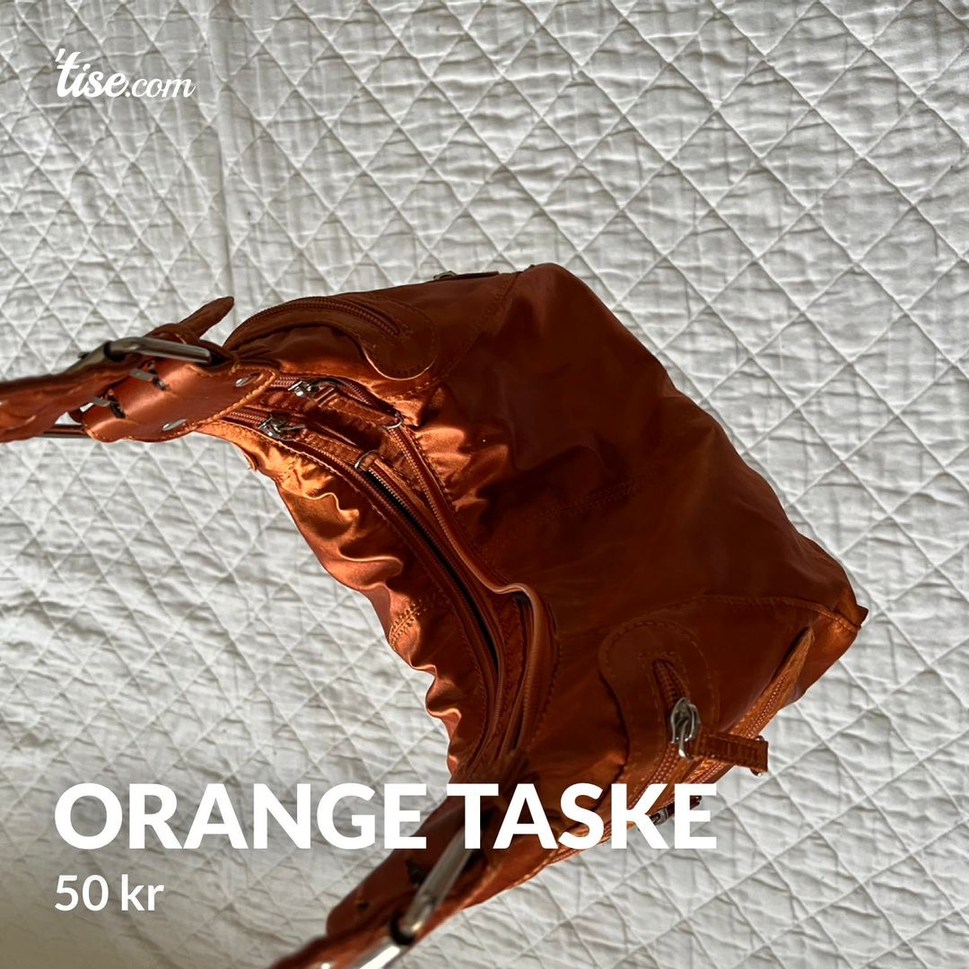 Orange taske