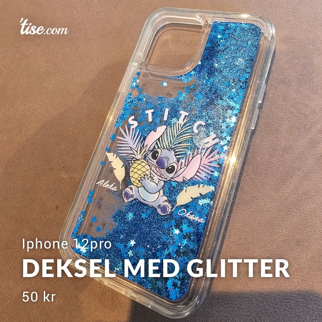 Deksel Med Glitter