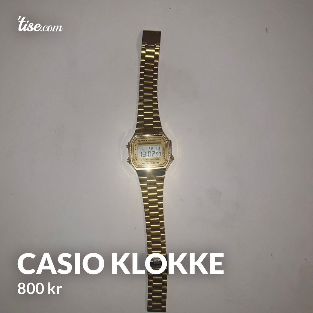 Casio klokke