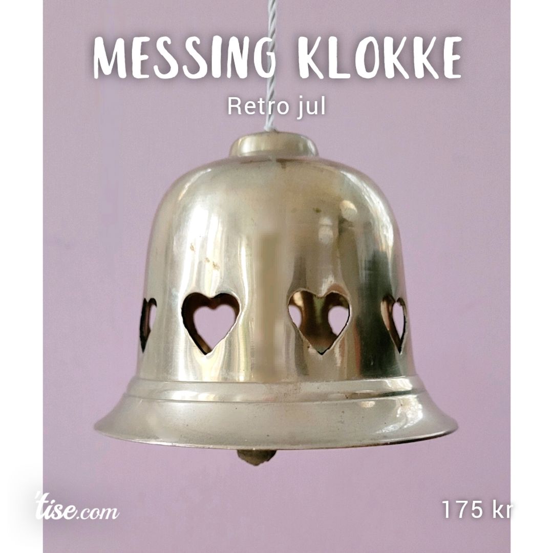 Messing Klokke