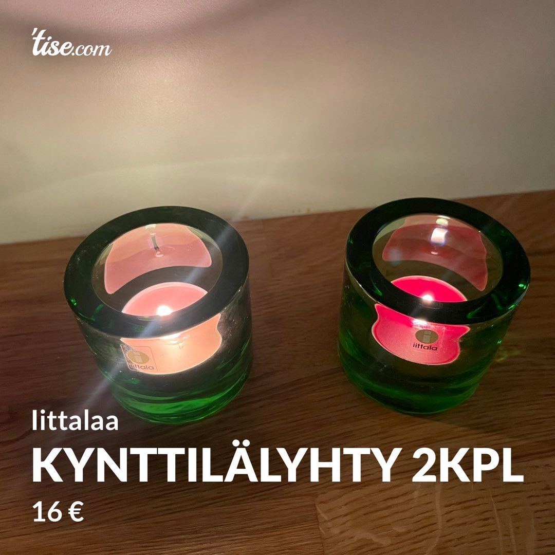 Kynttilälyhty 2kpl