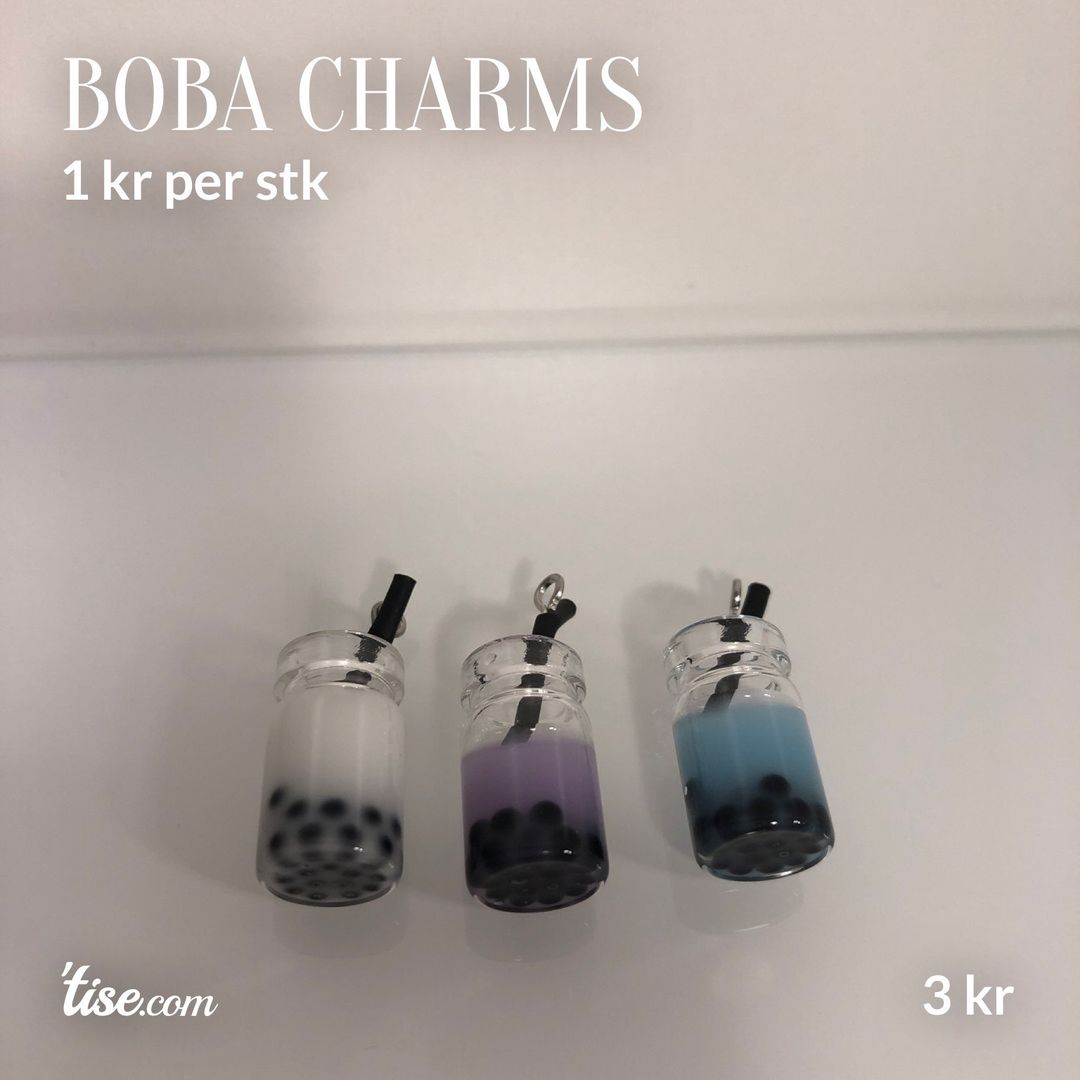 Boba charms