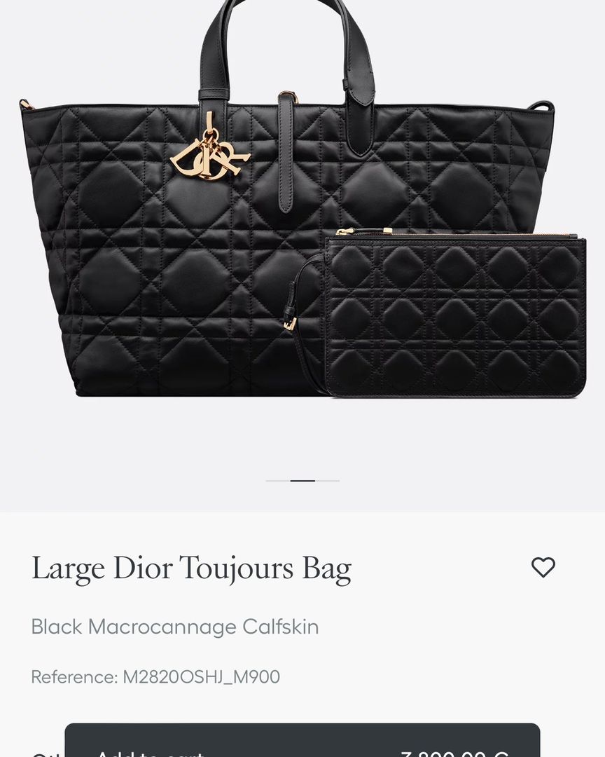 Large Dior Toujours