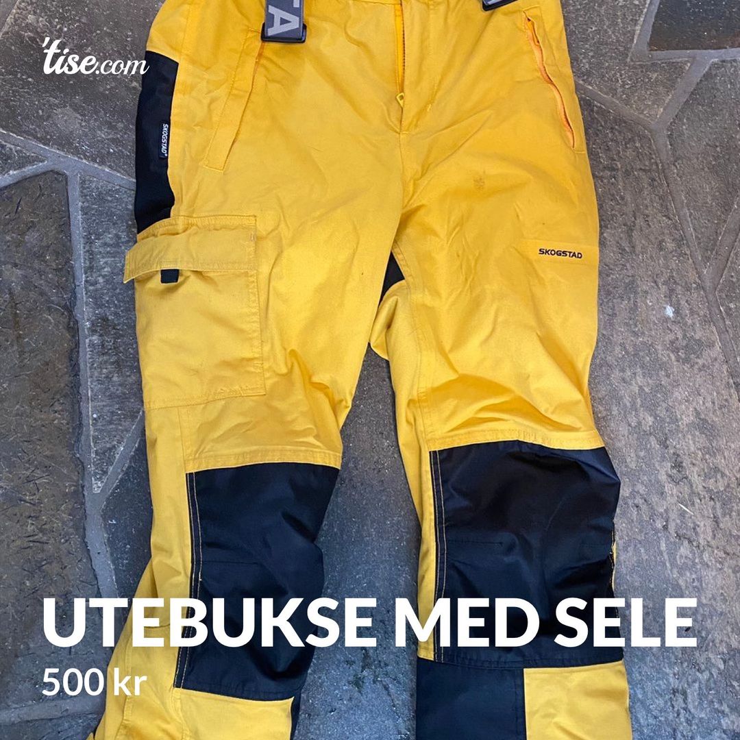 Utebukse med sele