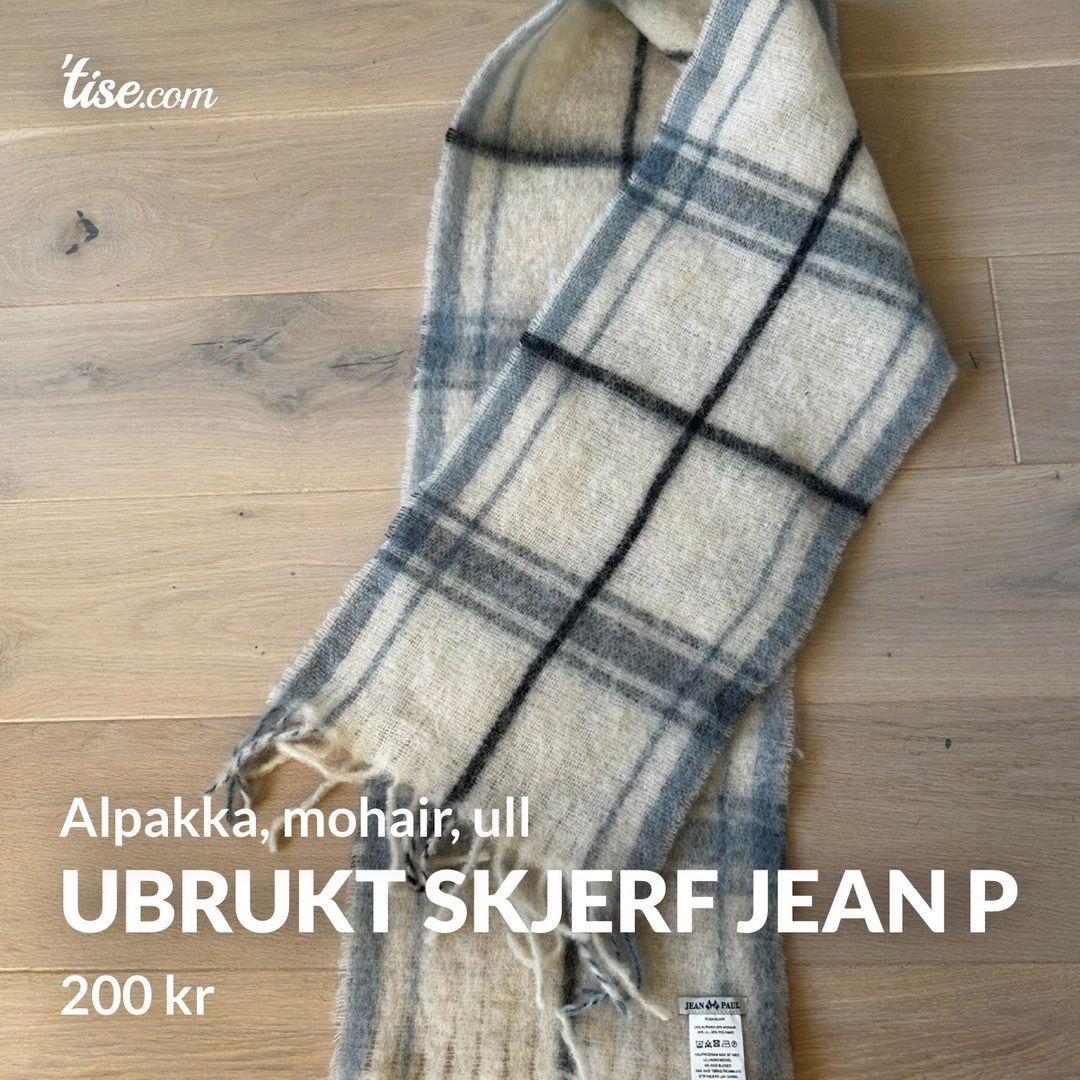 Ubrukt skjerf Jean P