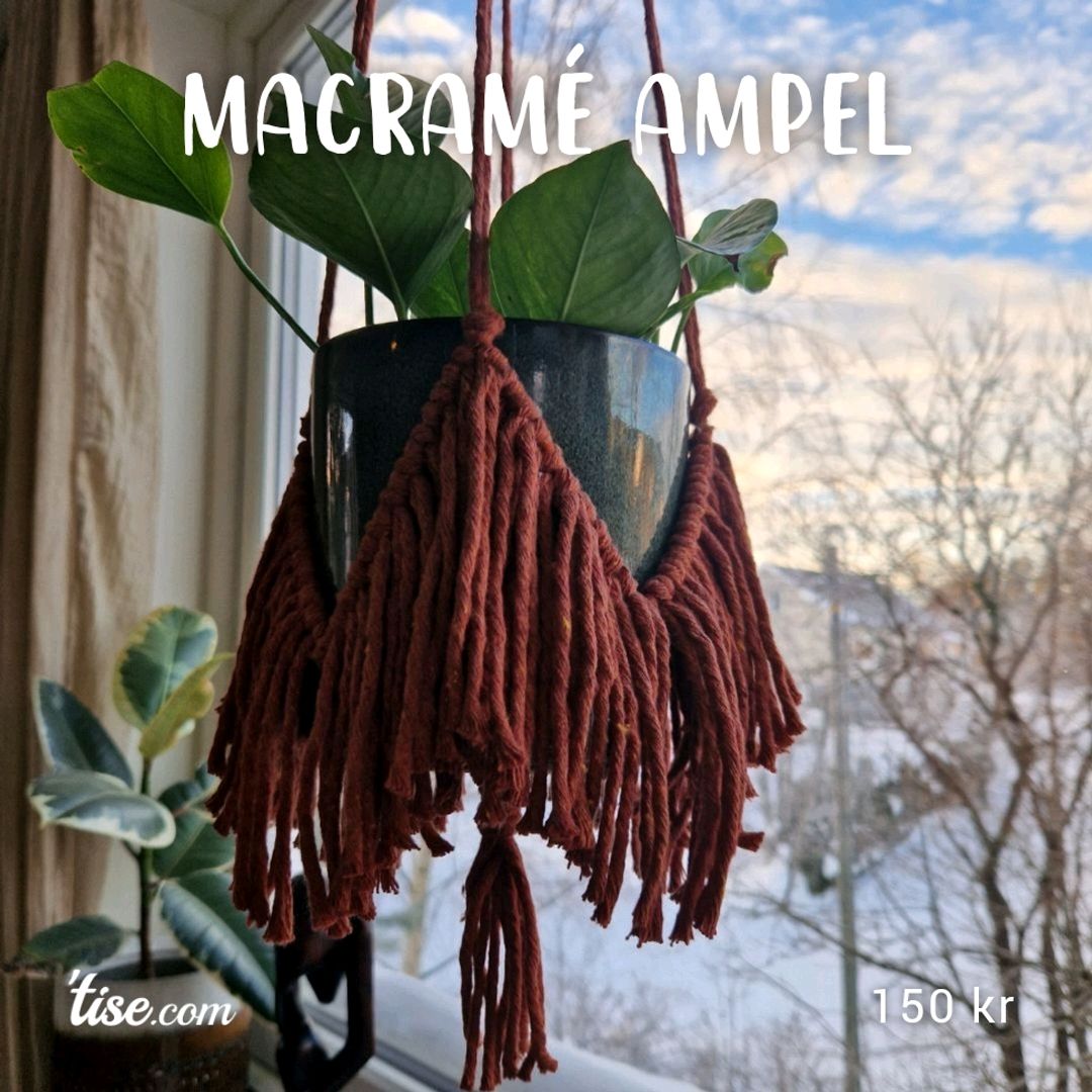 Macramé Ampel