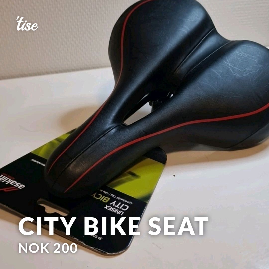 City Bike Seat