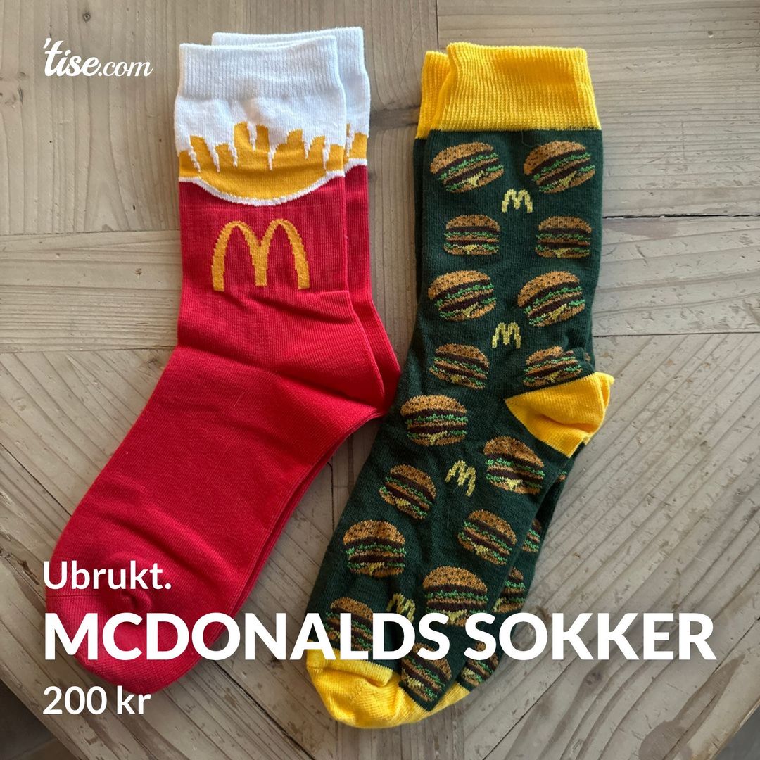 Mcdonalds sokker