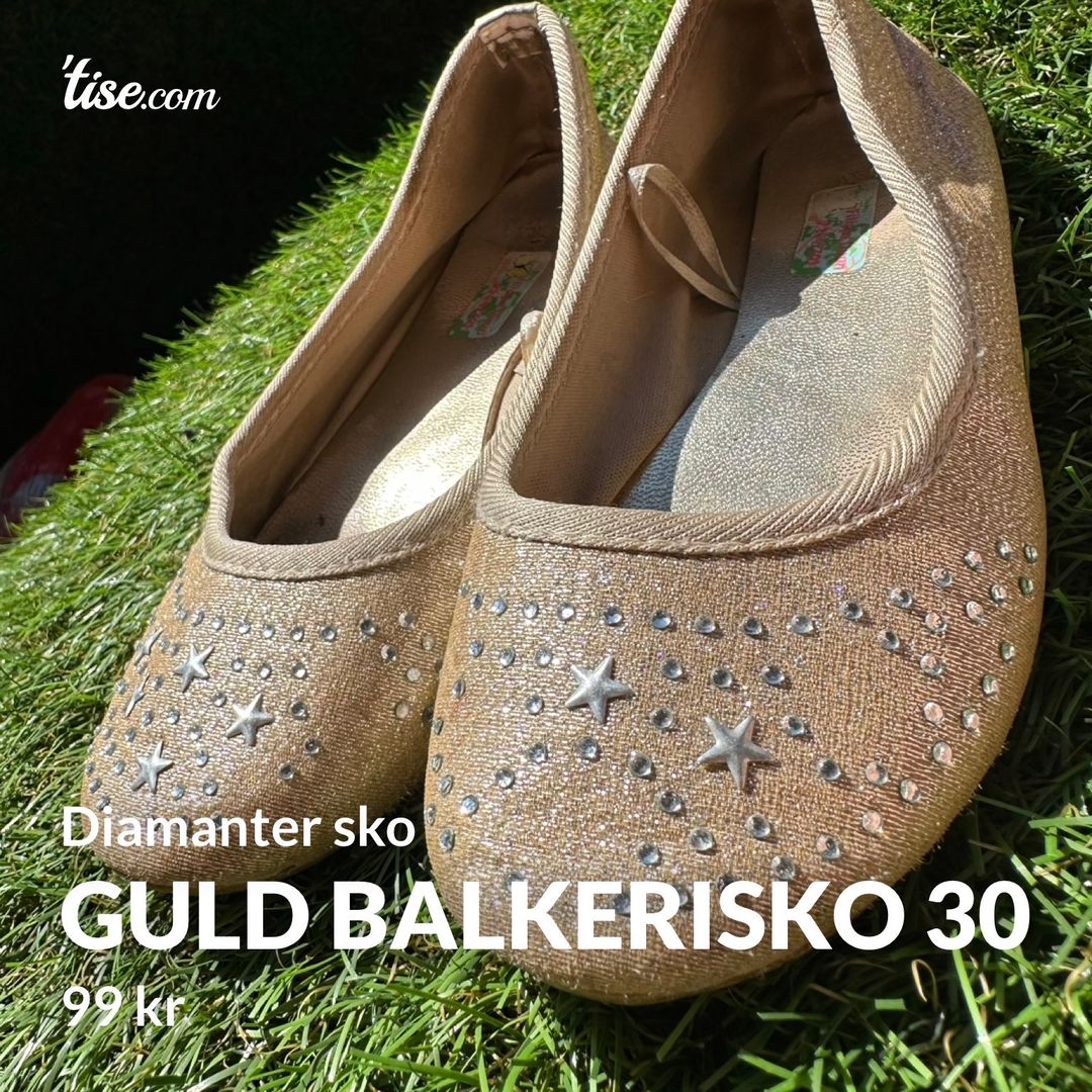 Guld balkerisko 30