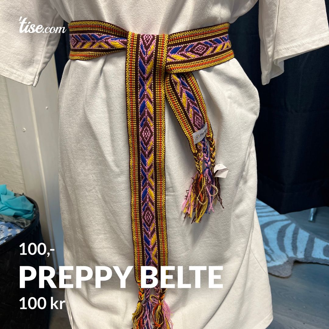 Preppy belte