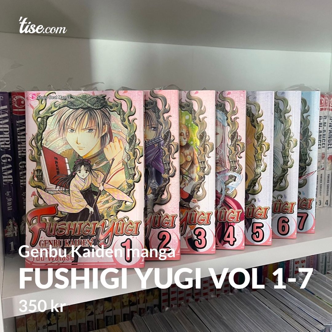 Fushigi Yugi vol 1-7