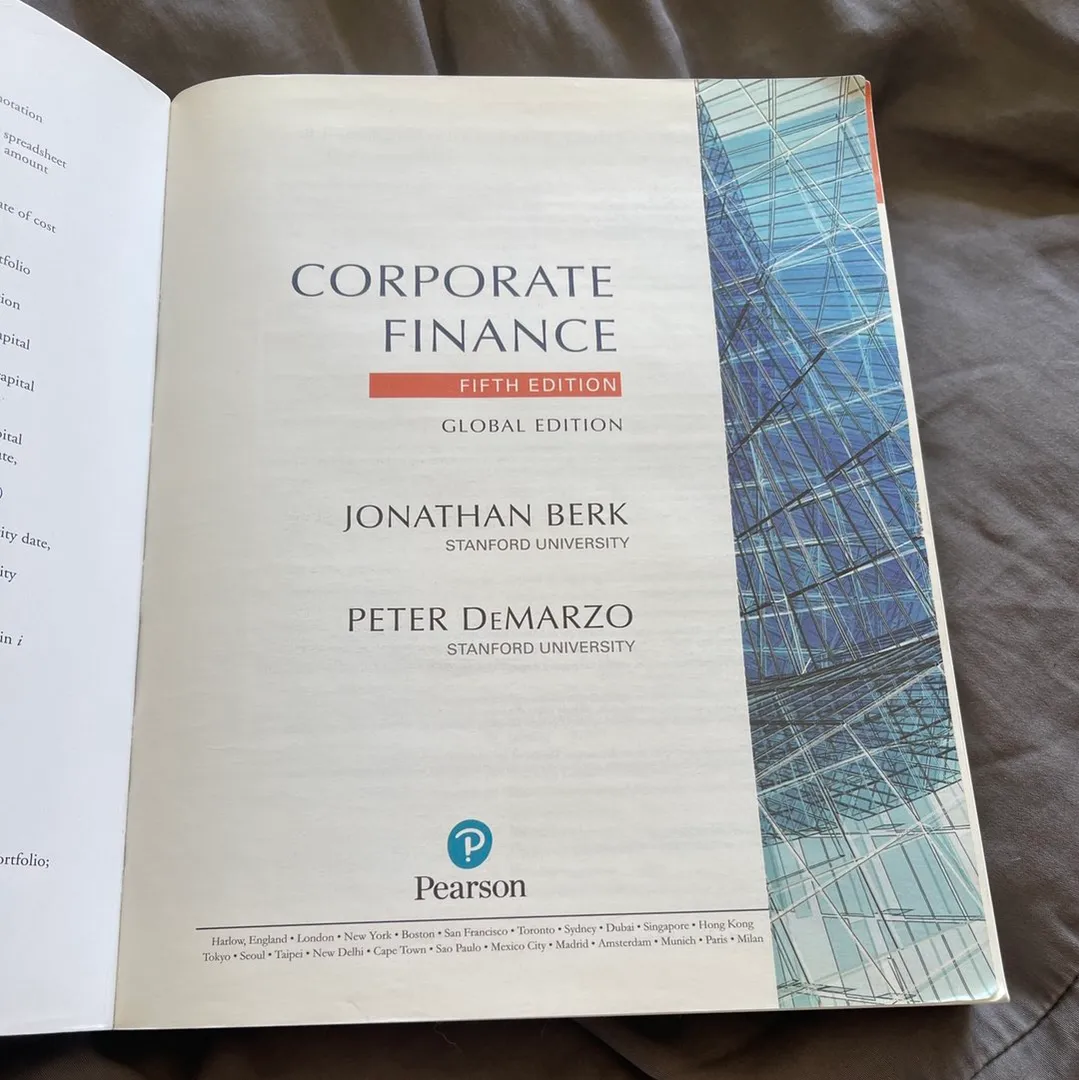 Corporate Finance