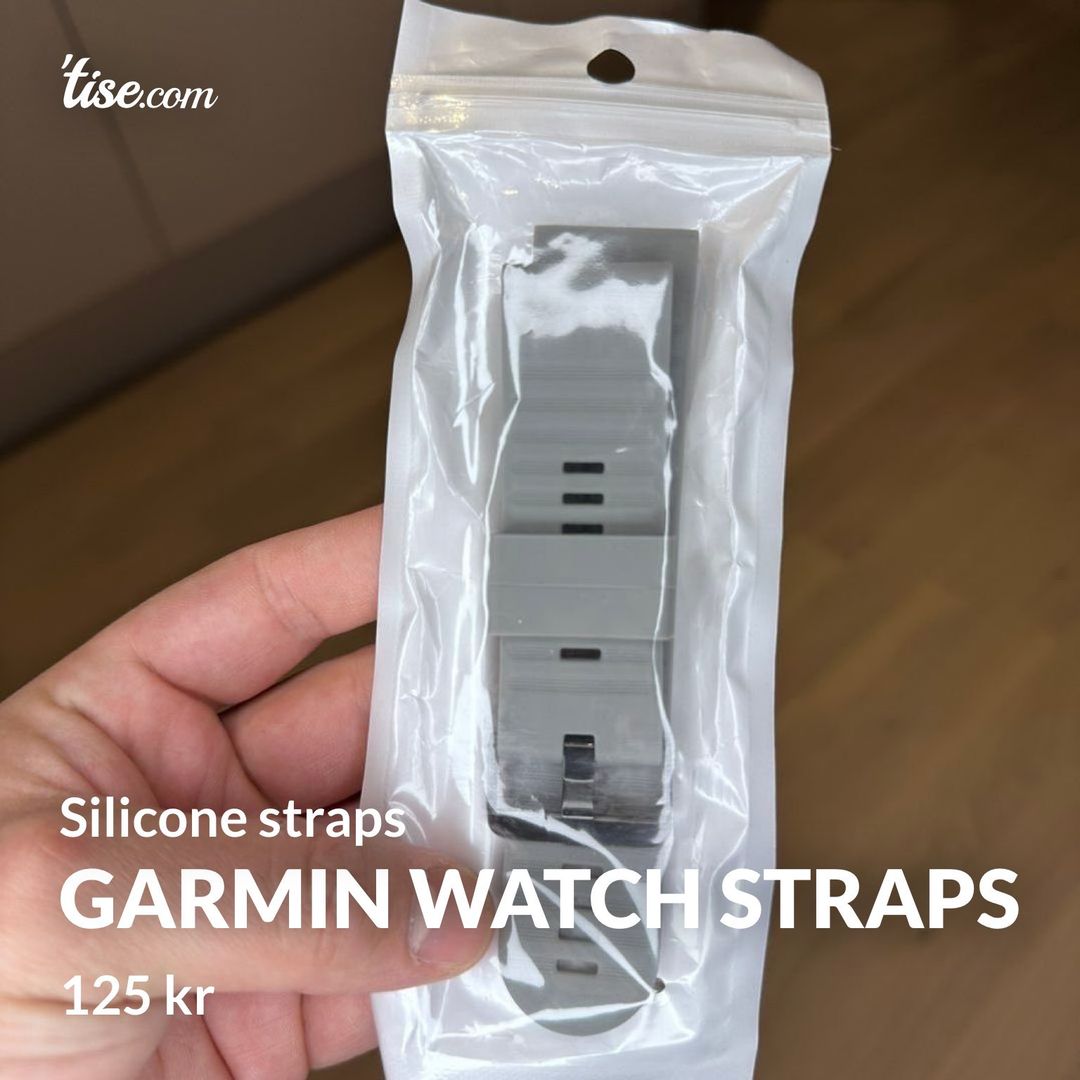 Garmin watch straps