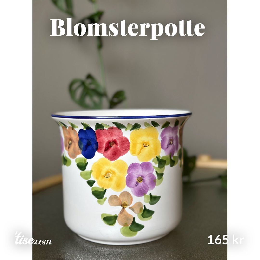 Blomsterpotte