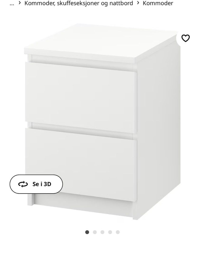 Malm kommode ikea