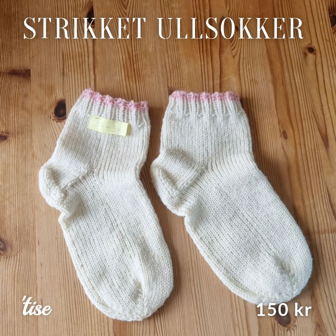 Strikket Ullsokker