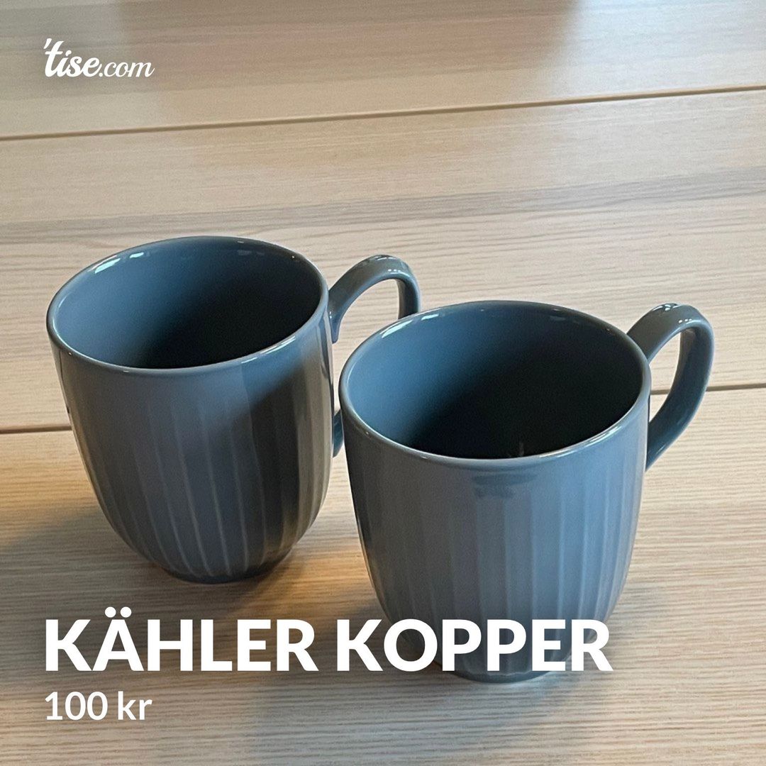 Kähler kopper