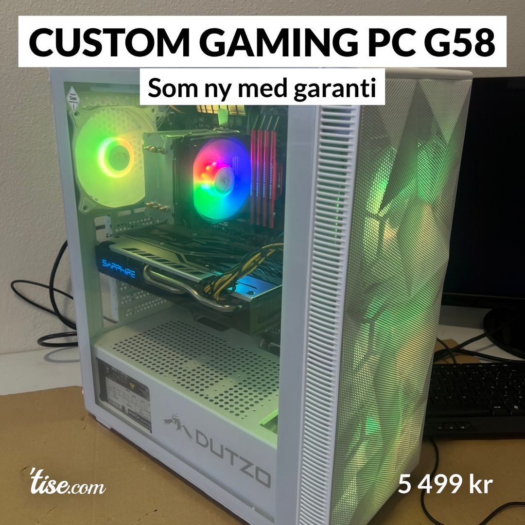 Custom Gaming PC G58