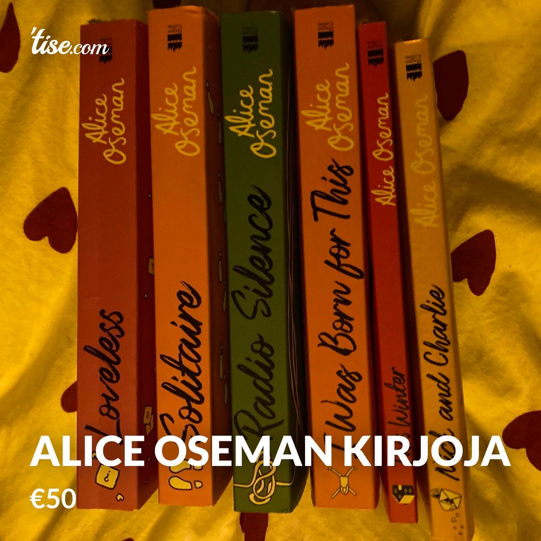 Alice Oseman kirjoja