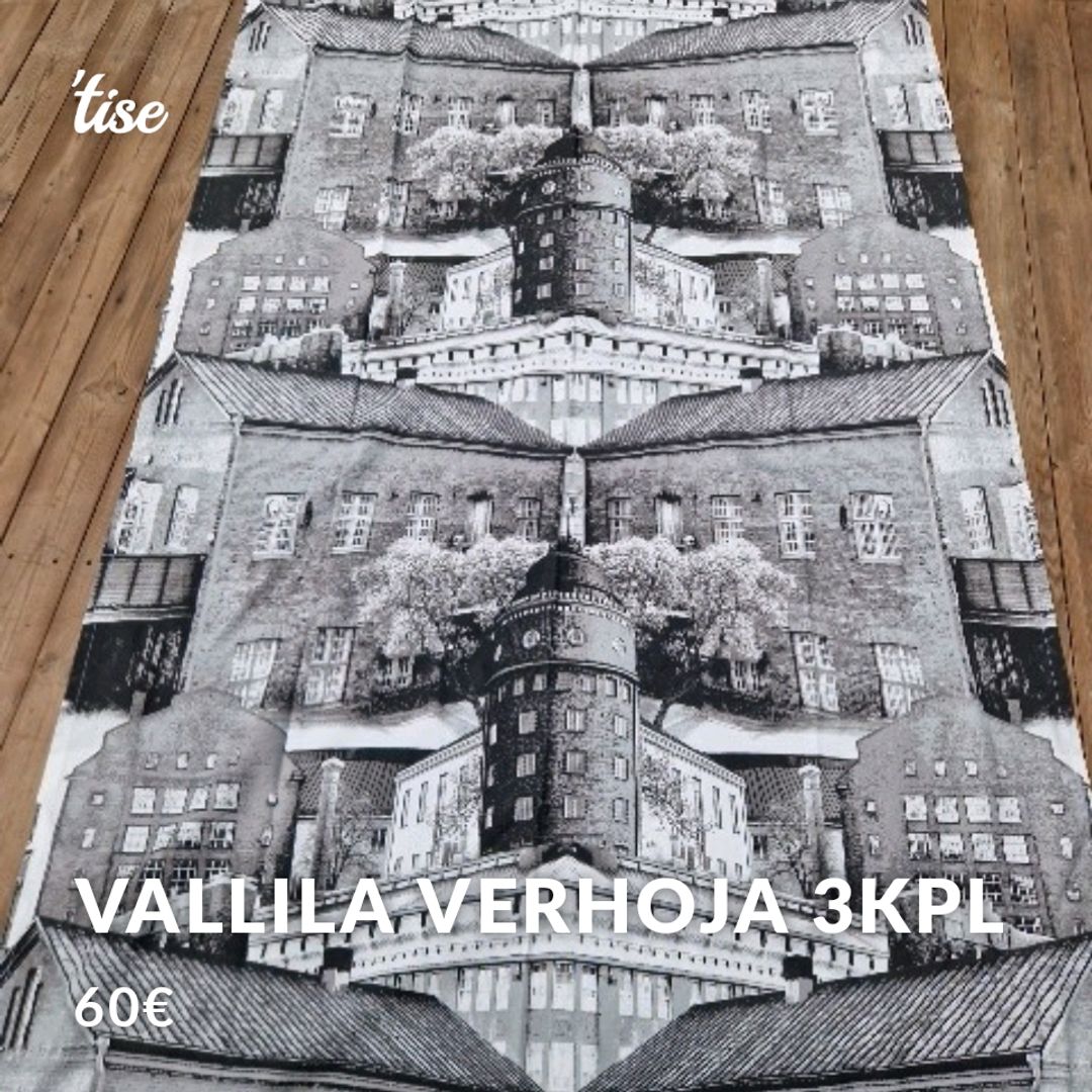 VALLILA verhoja 3kpl