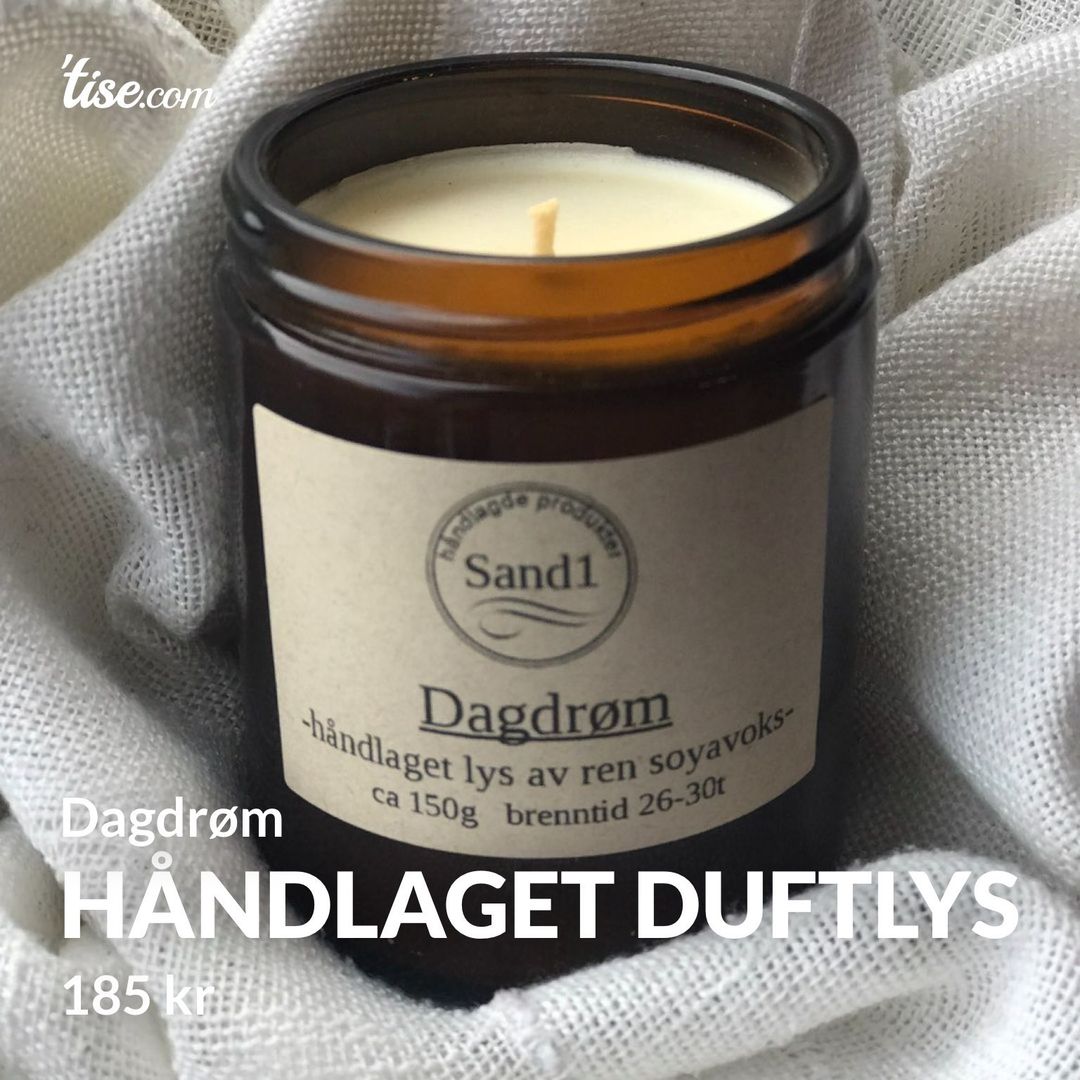 Håndlaget duftlys