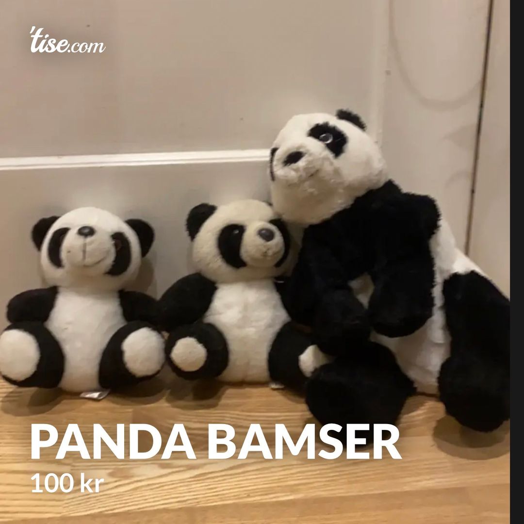 Panda bamser