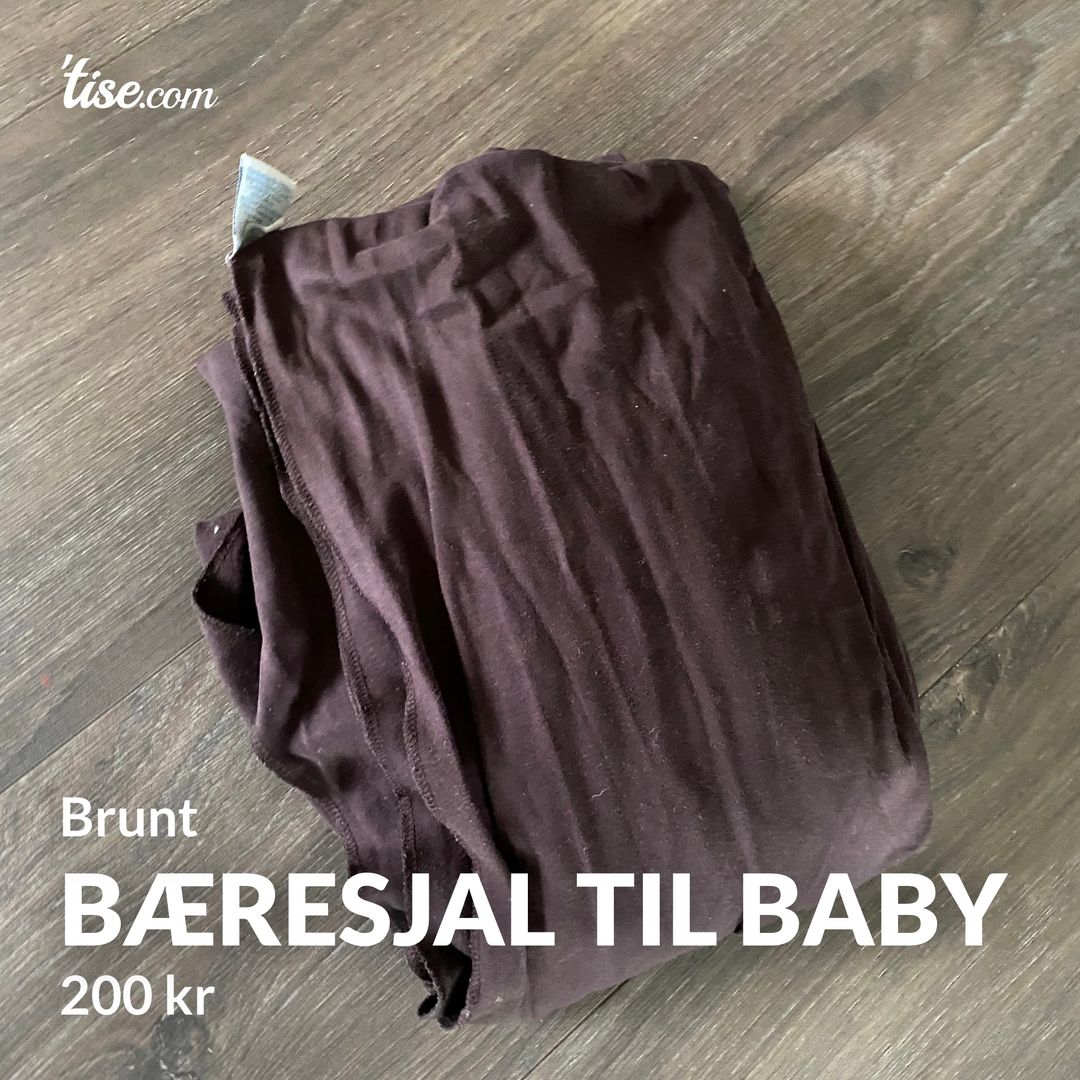 Bæresjal til baby