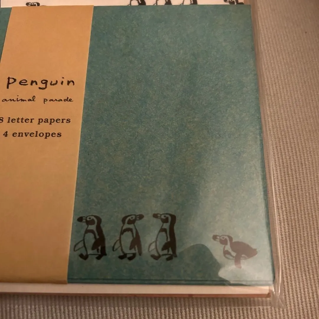 Penguin Letter set