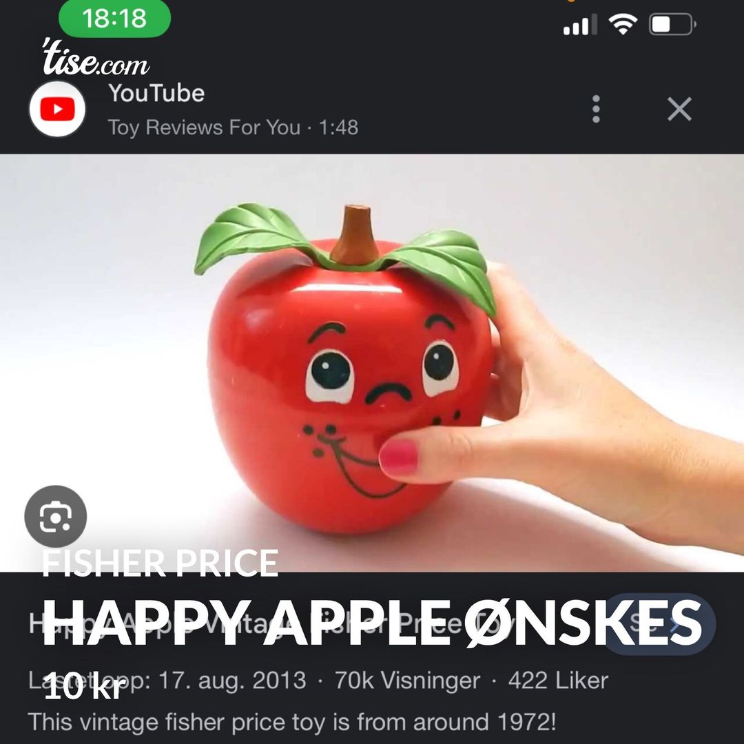 Happy apple ønskes