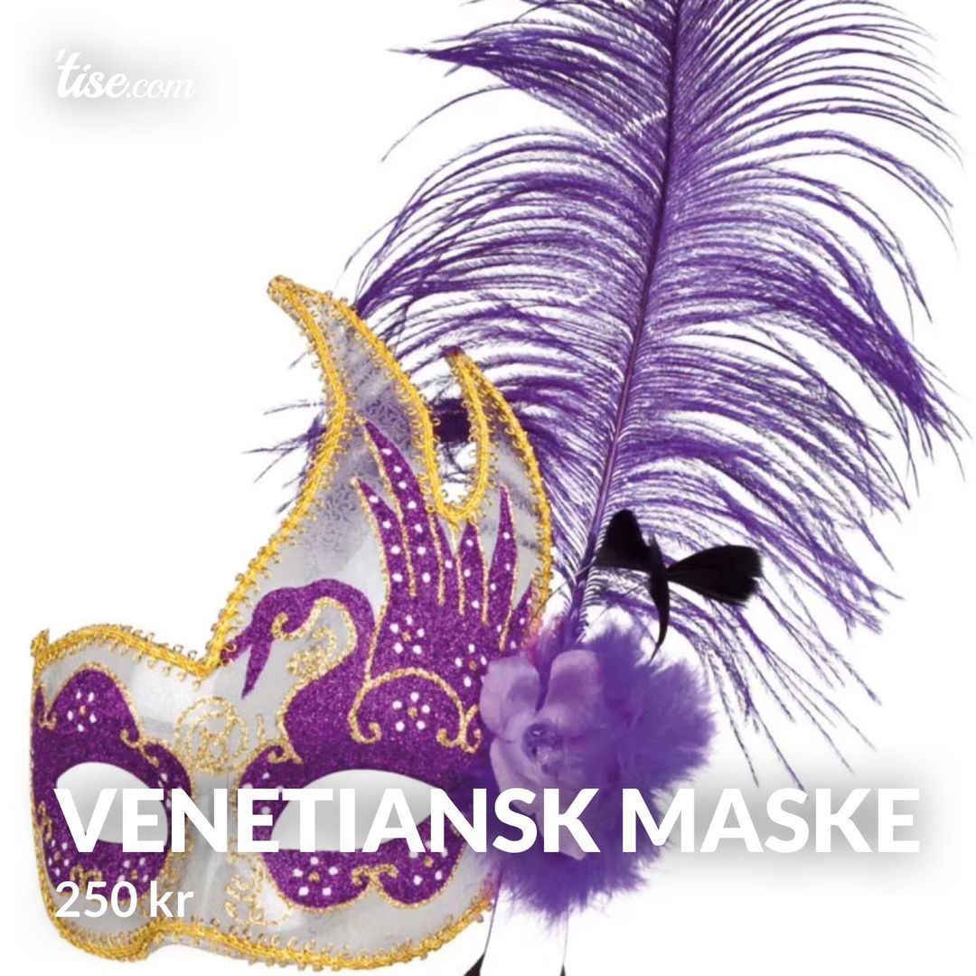 Venetiansk maske