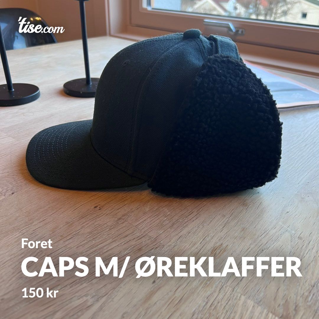 Caps m/ øreklaffer