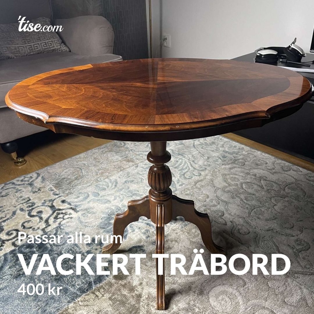 Vackert träbord