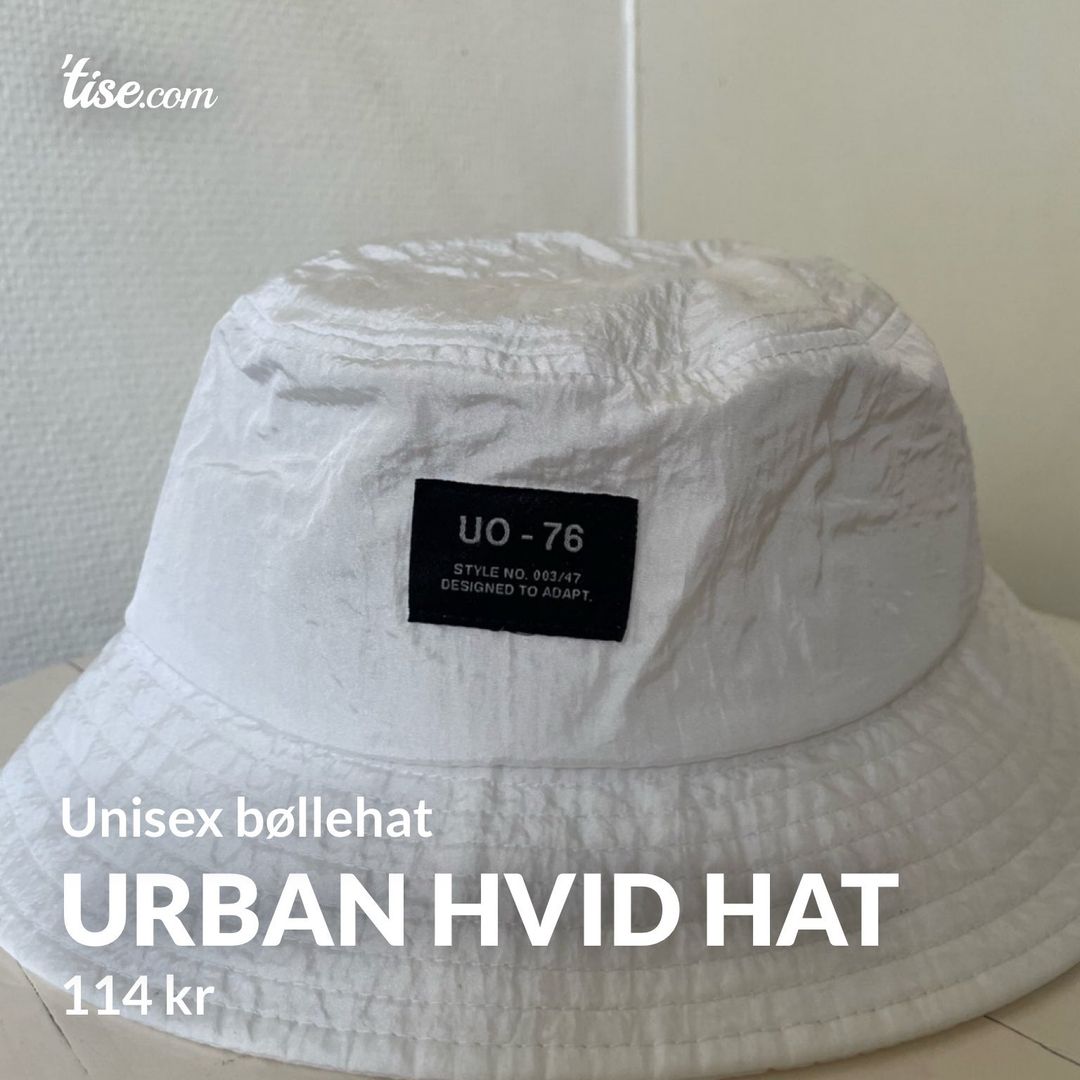 Urban hvid hat