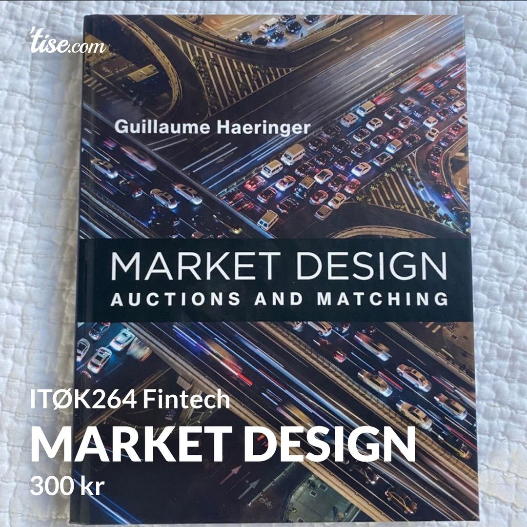 Market design