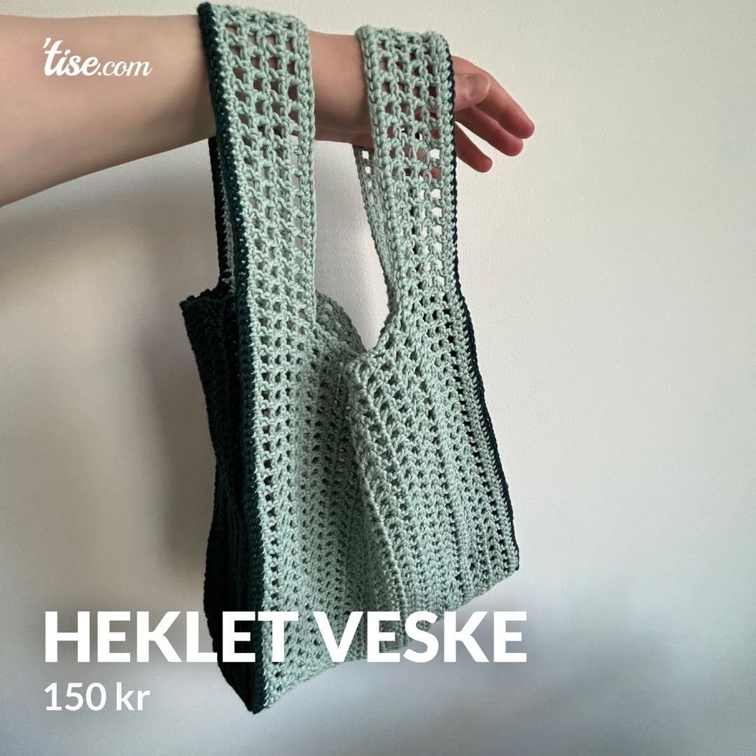 Heklet veske