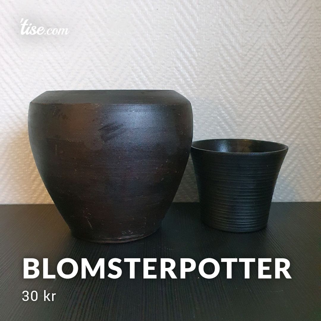 Blomsterpotter