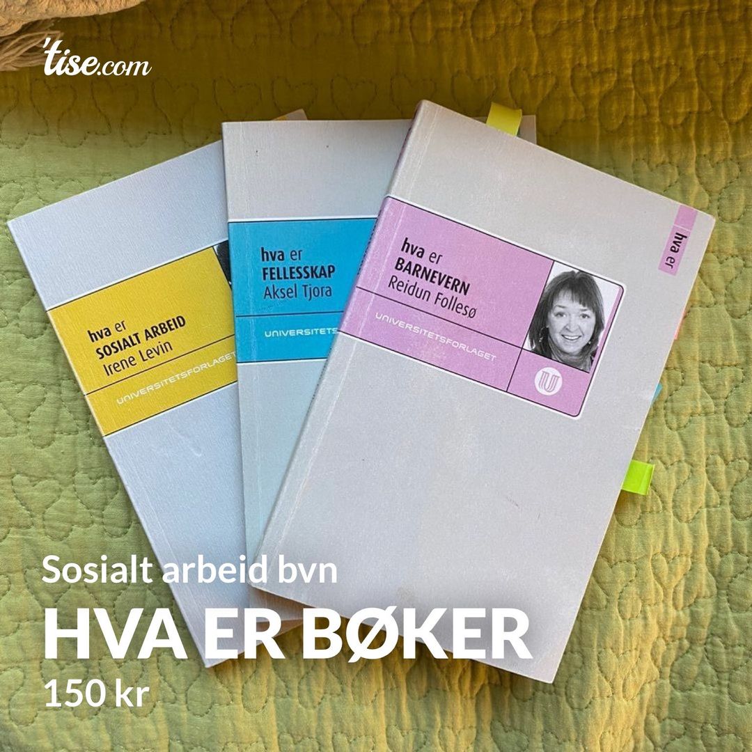 HVA ER bøker